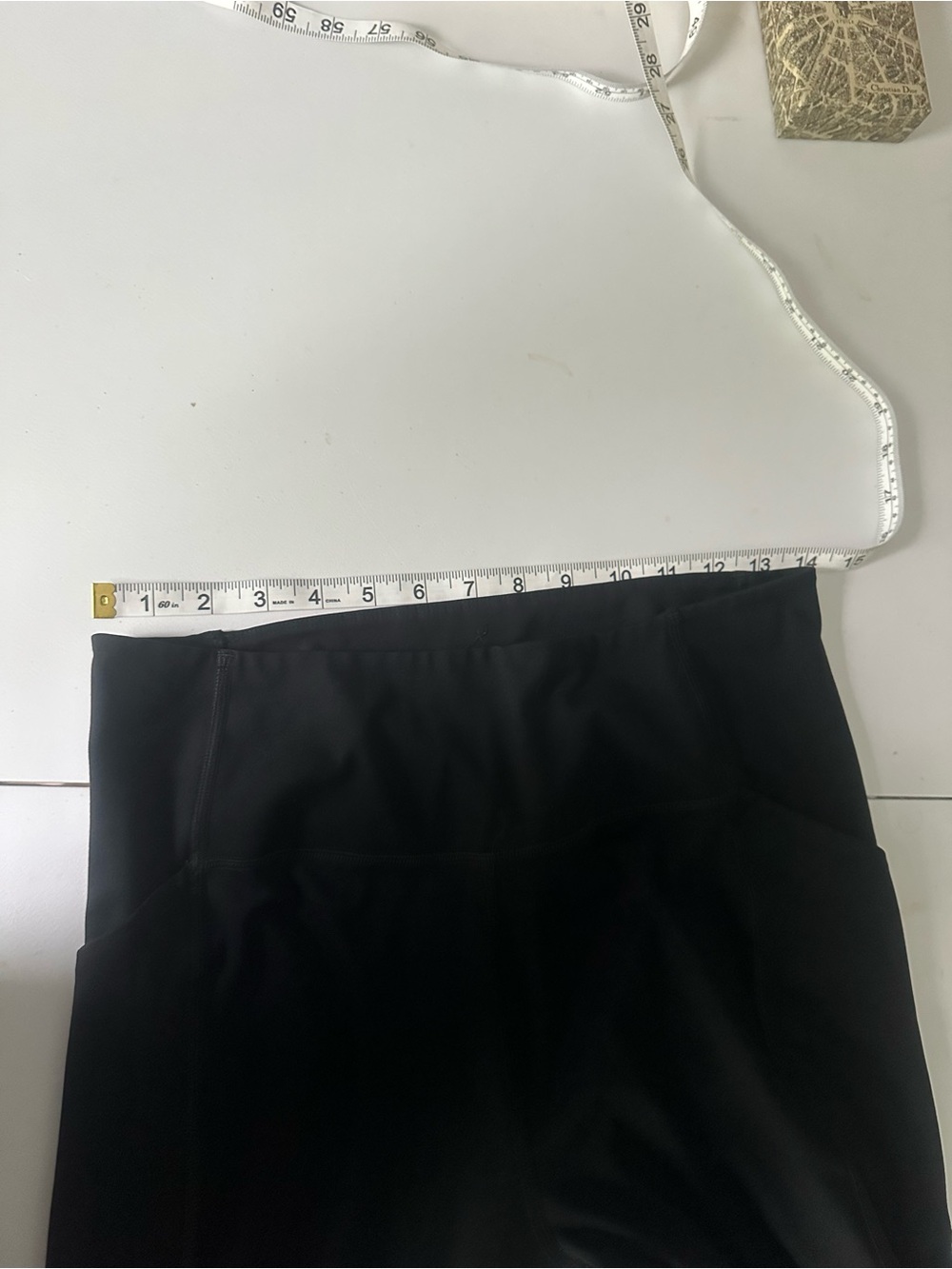 Girlfriend Collective Black Pocket Leggings Size XL - Picture 6 of 6